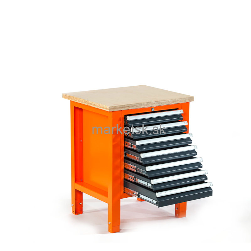 Dielenský stôl PROFI P104 - 72,5 x 62 x 85/90 cm